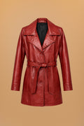 REISS - Trench vino - 1-frontal-apose