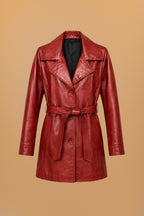 REISS - Trench vino - 1-frontal-apose
