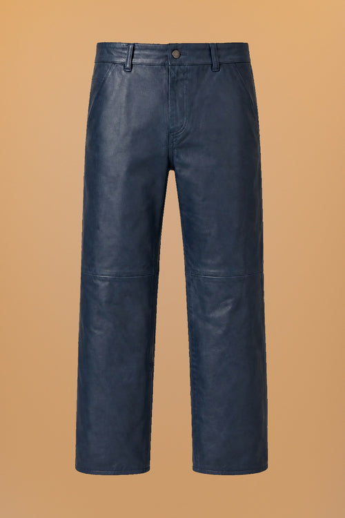 ARASAKA - Pantalon azul marino - 1-frontal-apose