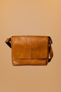VERDICT - Bolsa messenger cognac claro - 1-frontal
