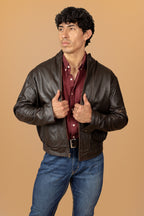 WESTWIND - Chamarra bomber cafe - 1-modelo