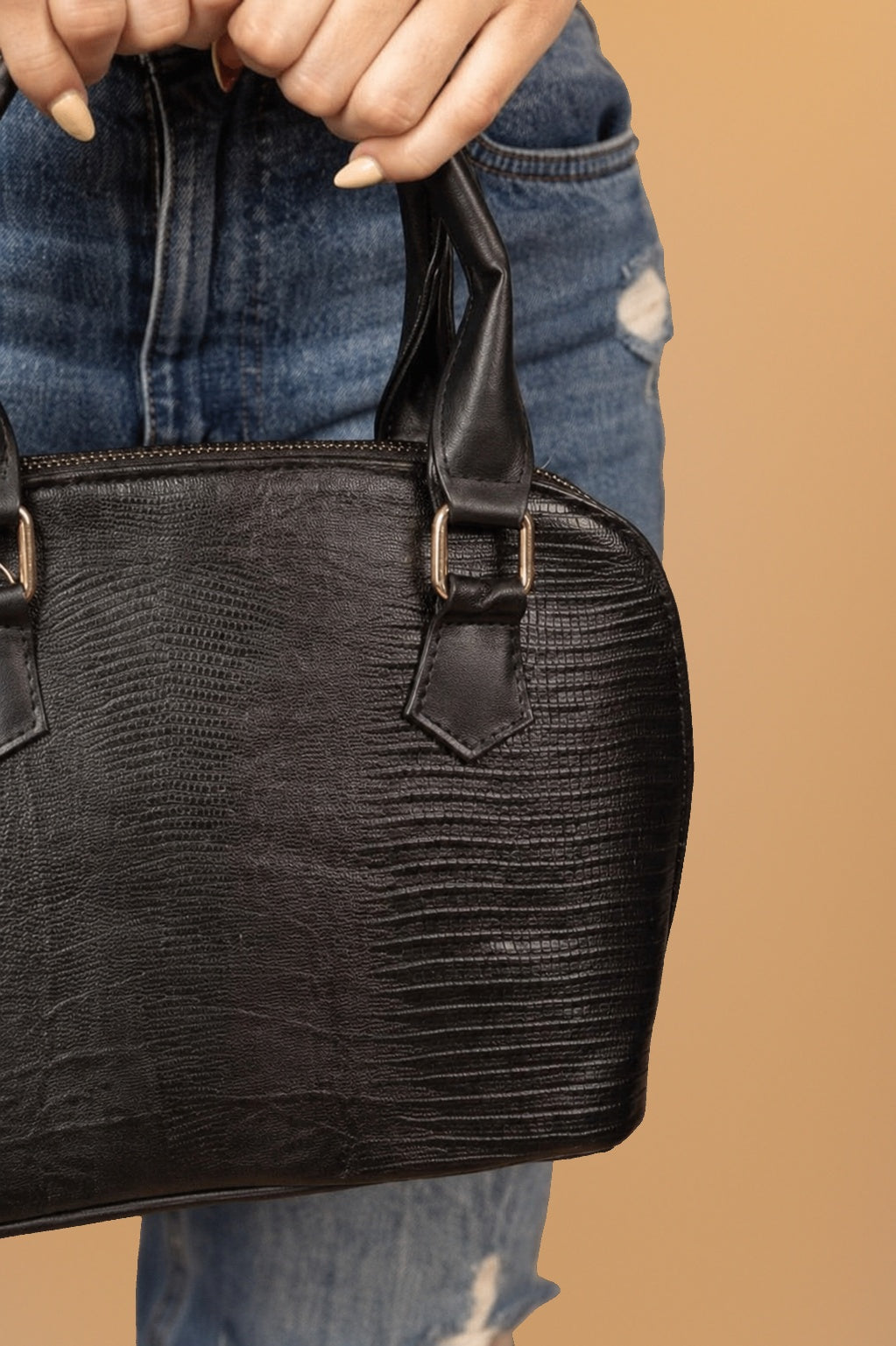 ENCORE - Bolsa bowling negra - 2-detalle
