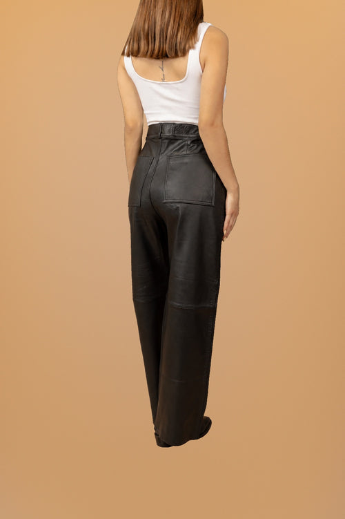 AFTERNIGHT - Pantalon negro - 2-espalda