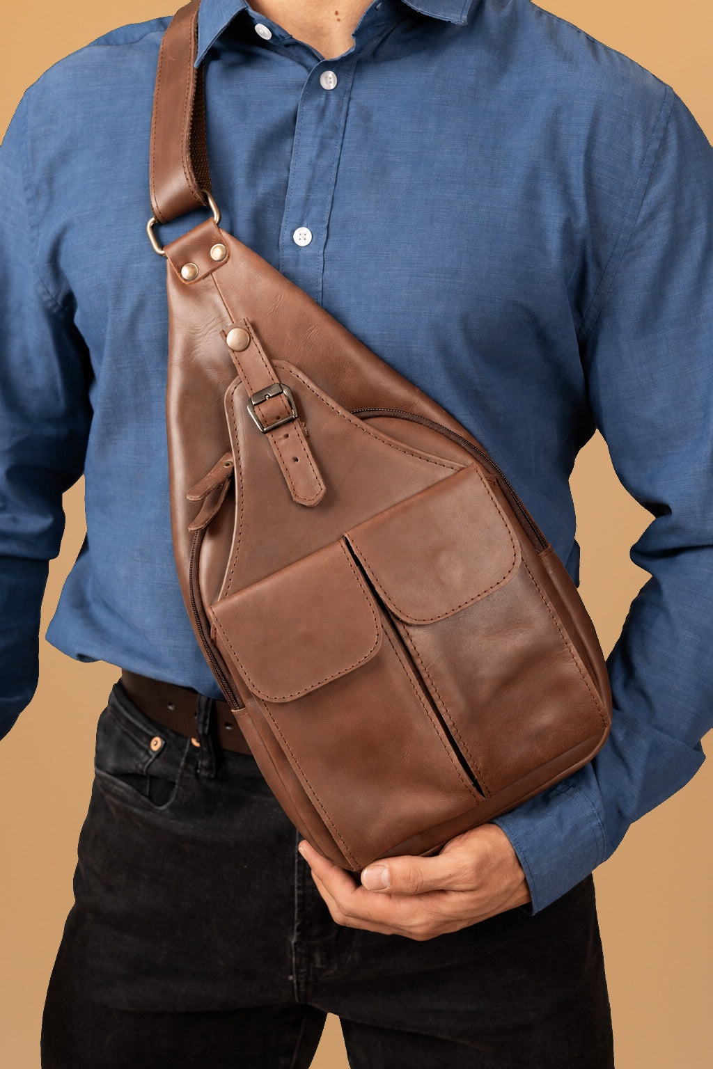 TROST - Sling cafe con bolsillo frontal - zavlo_visual-83 (1)